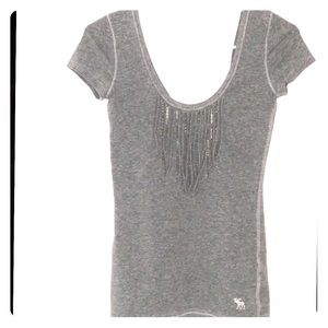 Abercrombie and Fitch scoopneck tee